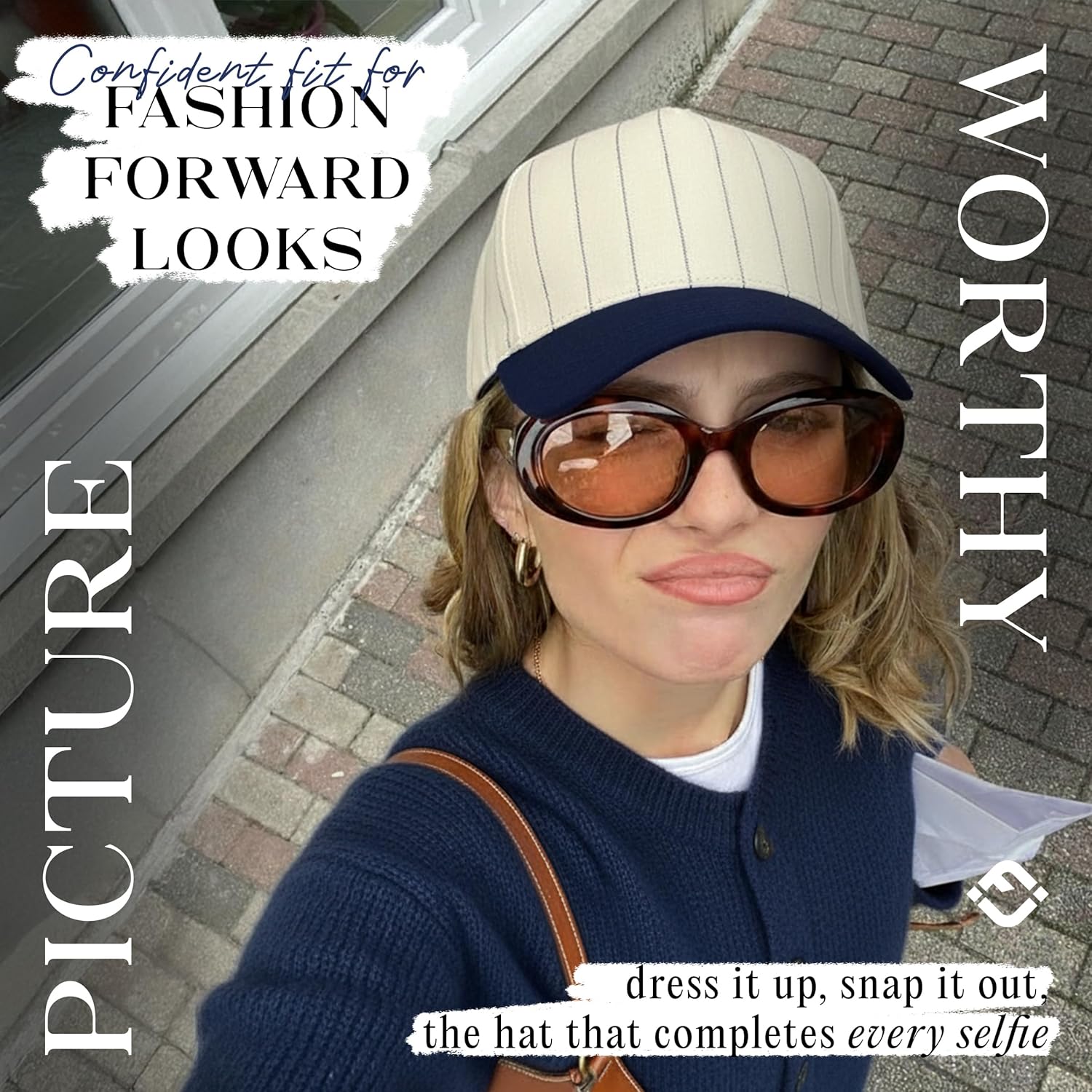 Funky Junque Blank Two Tone Snapback Trucker Hat, Vintage Canvas Adjustable Baseball Cap for Men & Women