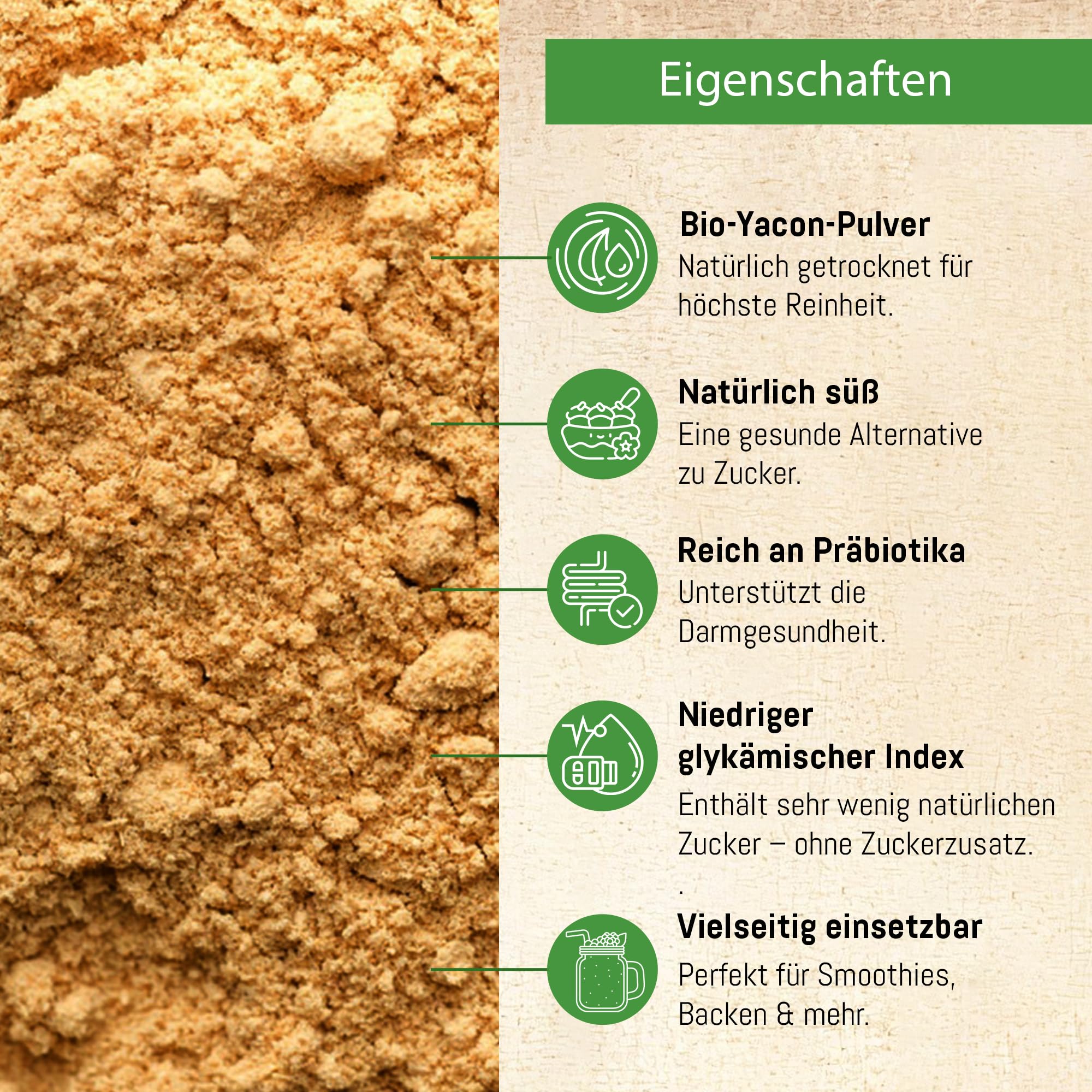 Bio Yacon en polvo (400 g)