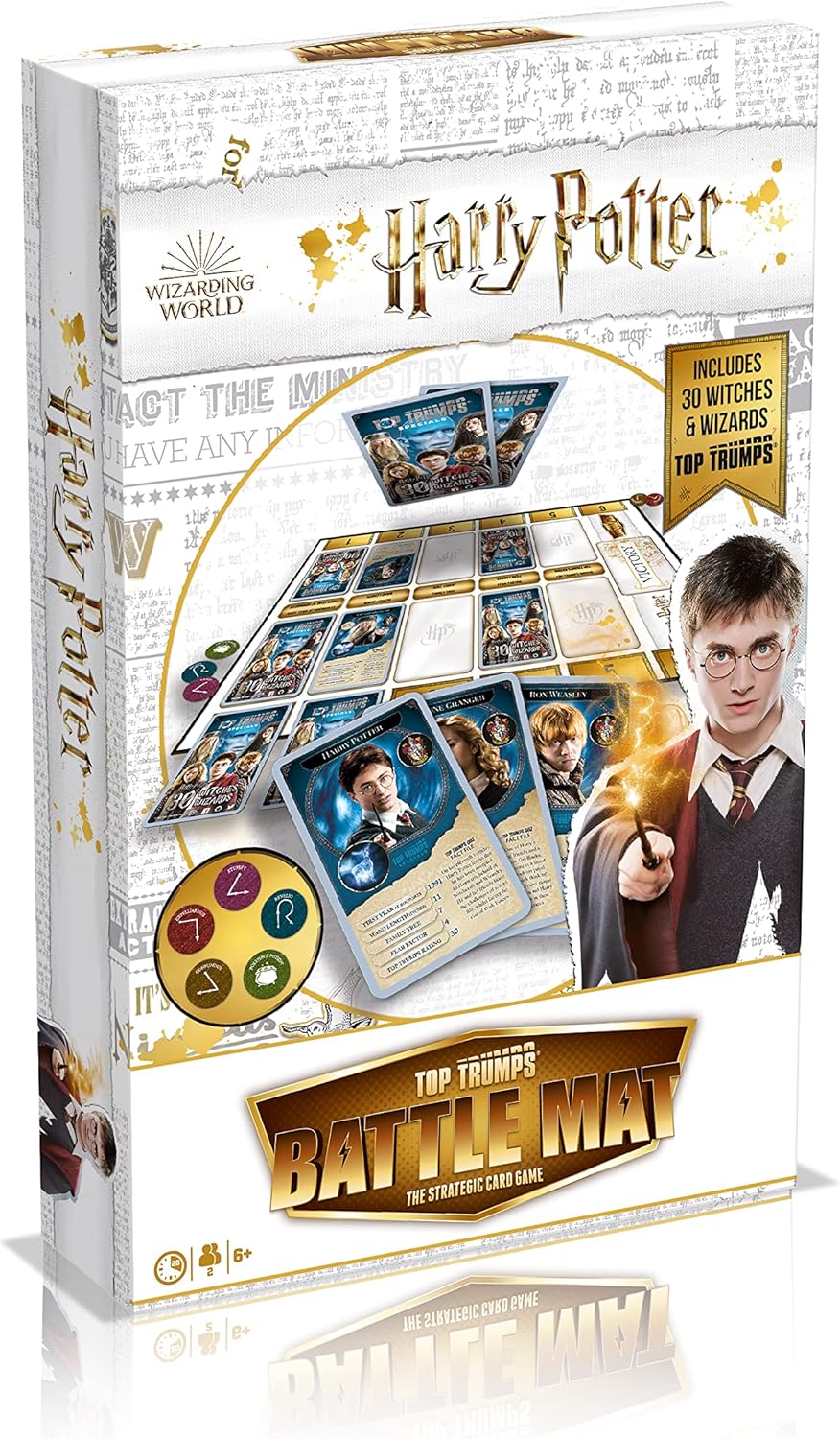 Harry Potter Top Trumps Battle Mat Card Game