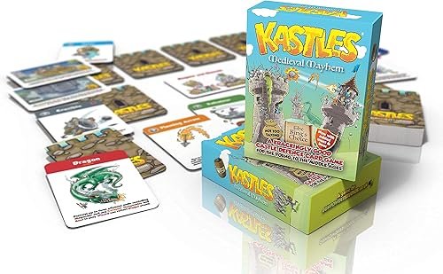 Miniatura 2 de Kastles Medieval Mayhem - un juego de cartas familiar de estrategia de defensa de castillo para 2 a 4 jugadores por Gunpowder Studios
