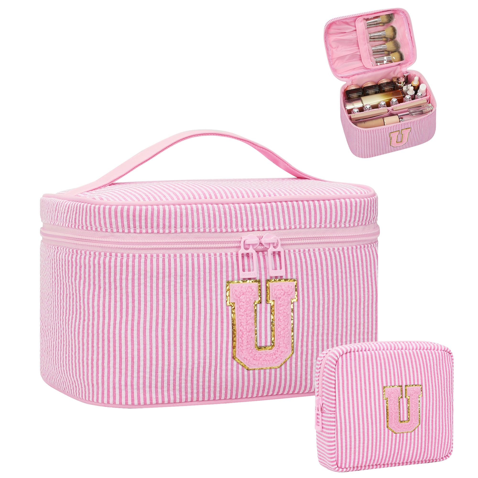 MONSTINA Period Bag Sanitary Napkin Storage Bag Tampon Pouch Portable Feminine Care First Period Kit for Teen Girls