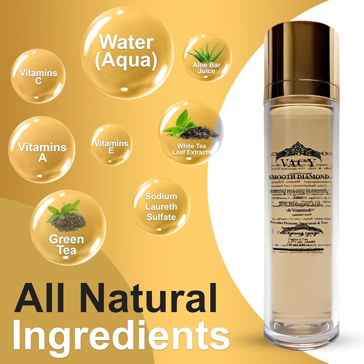 Moisturizing & Hydrating Vitamin Face Toner for Youthful Look
