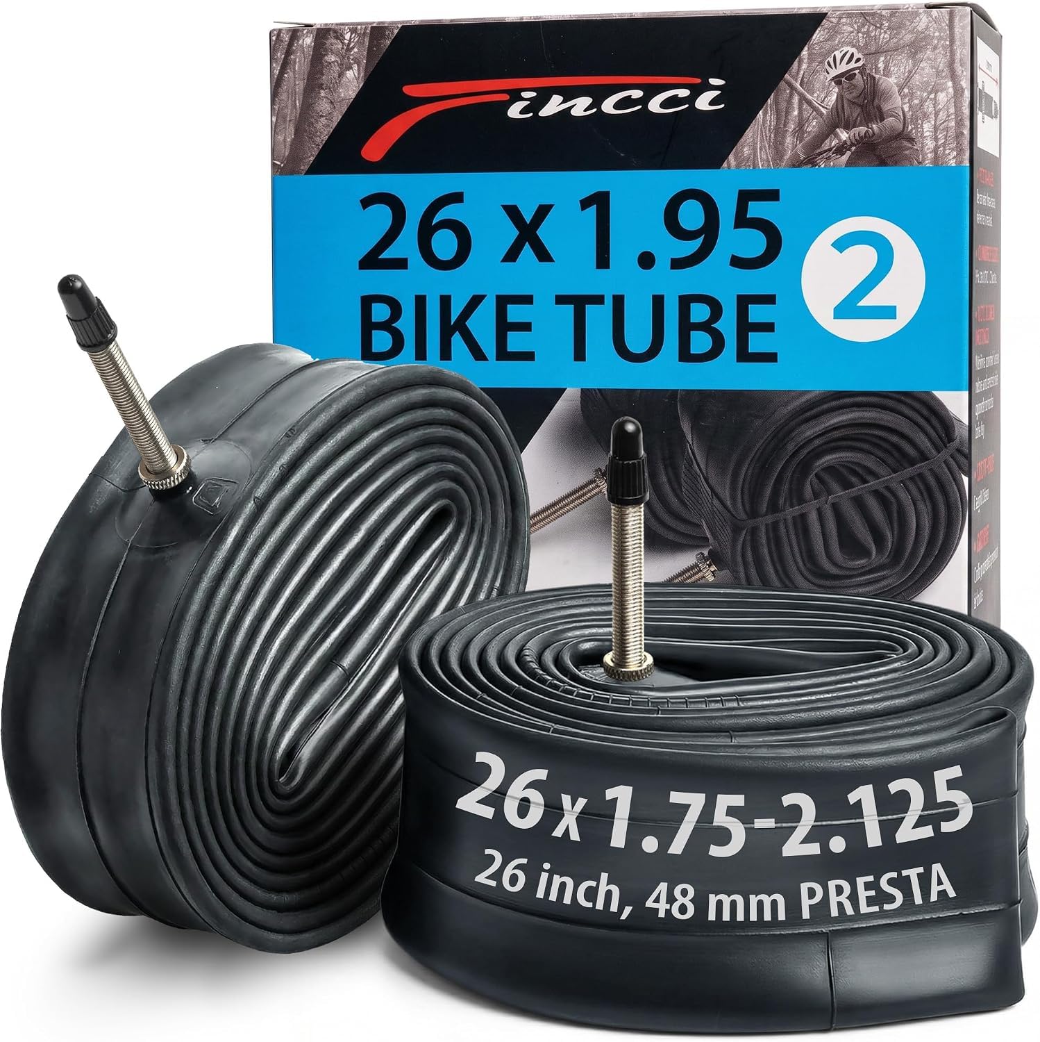 Fincci Fahrradschlauch 26 Zoll
