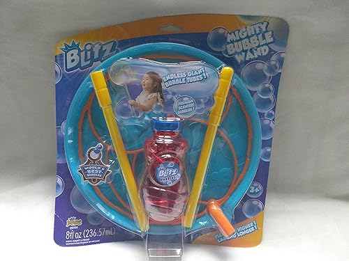 Imperial World's Best Bubbles - Tubos de burbujas gigantes sin fin con burbujas perfumadas de primera calidad con varita de burbujas poderosas,