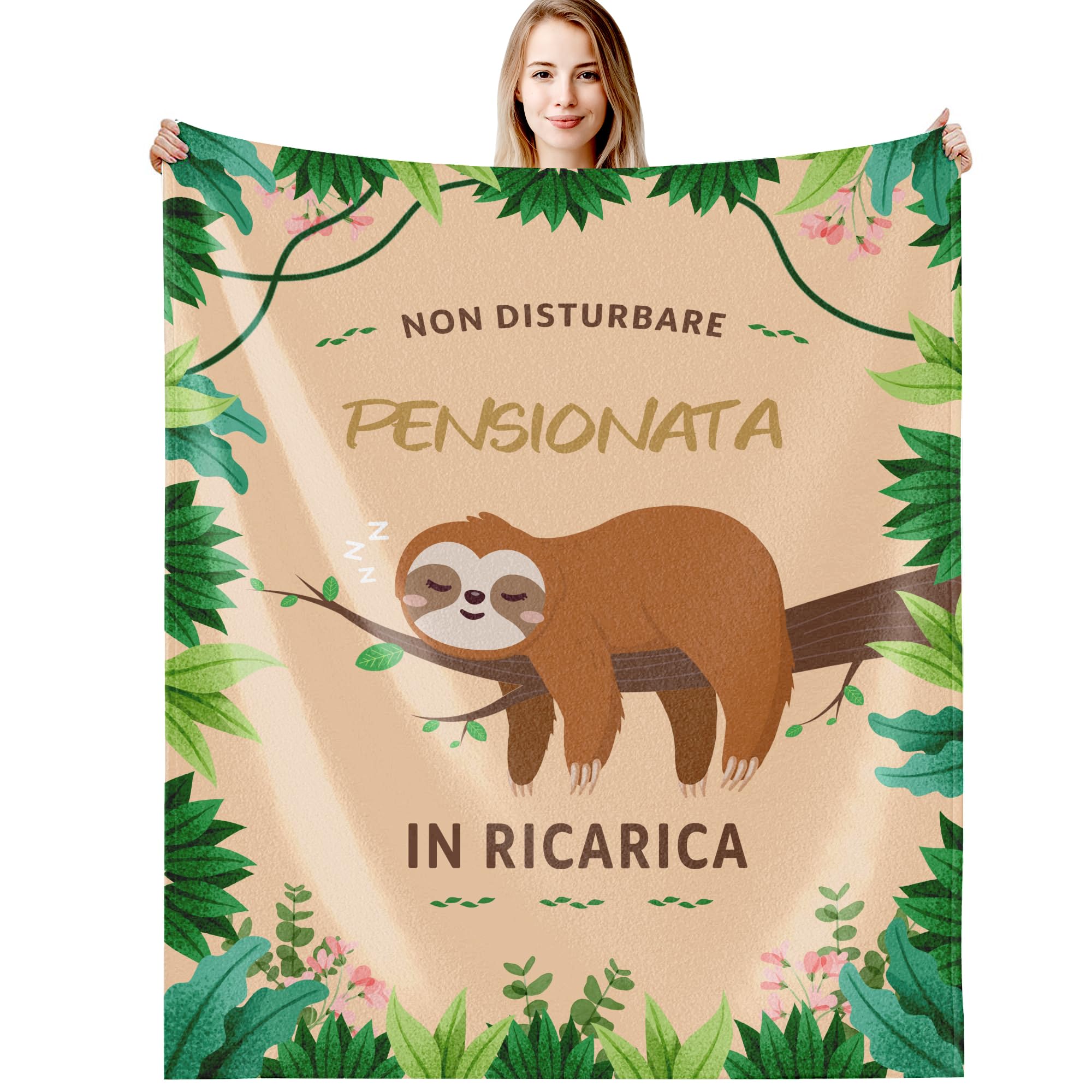 Regalo di pensionamento per donne, regalo per andare via, coperta per pensionamento, morbida e calda, leggera, regalo di pensione per infermieri, insegnanti, colleghi, amici, nonne, mamme