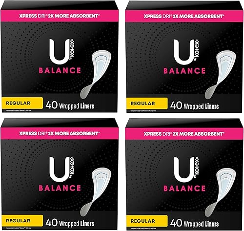 U by Kotex Curves Panty Liners Regular (Pack de 4)4