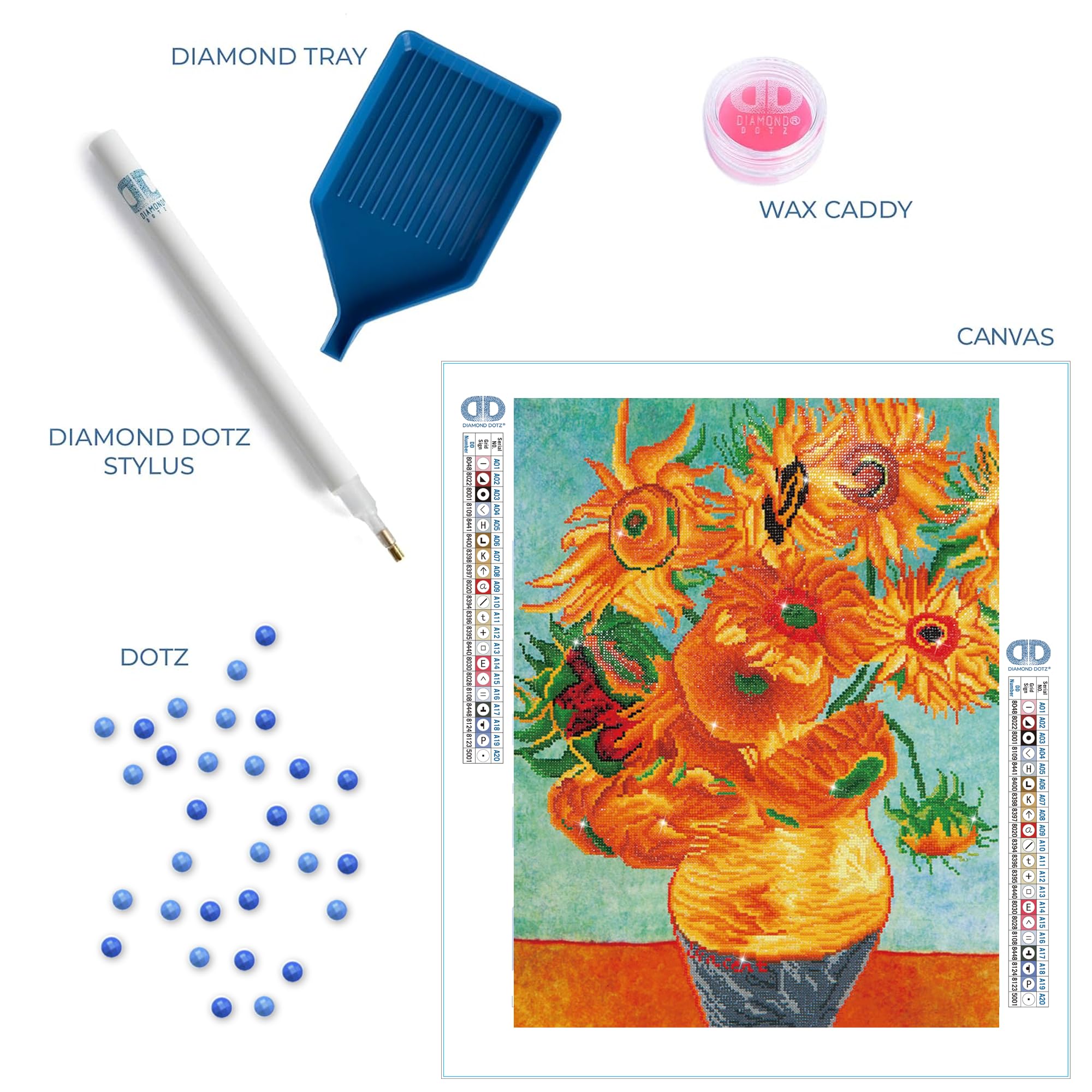 Kits De Pintura De Diamantes Marcapáginas Girasol - 4 Unidades | Manualidades Adultos Relajación Regalo Libro