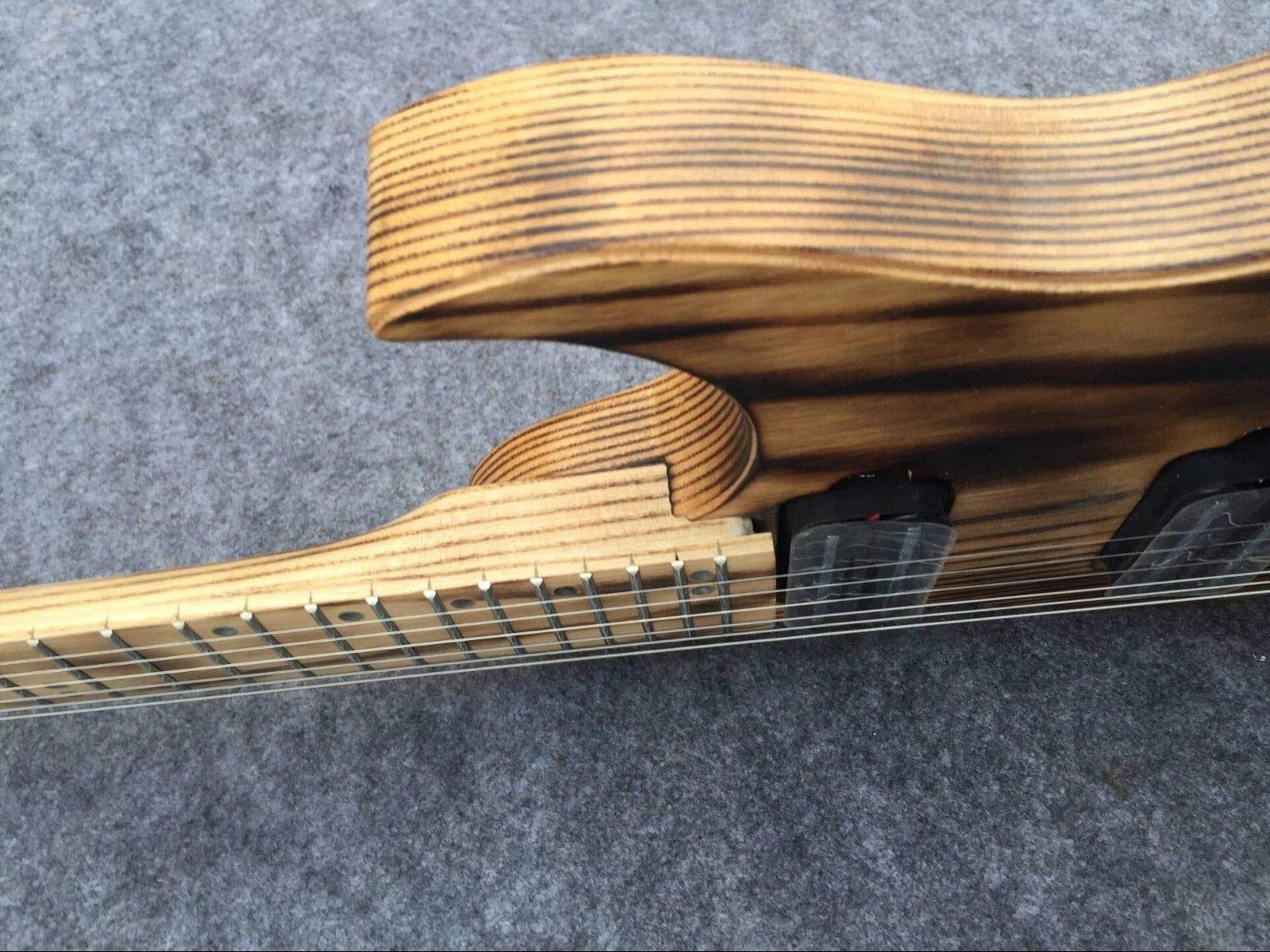 Musoo marca chitarra elettrica da viaggio chitarra headless