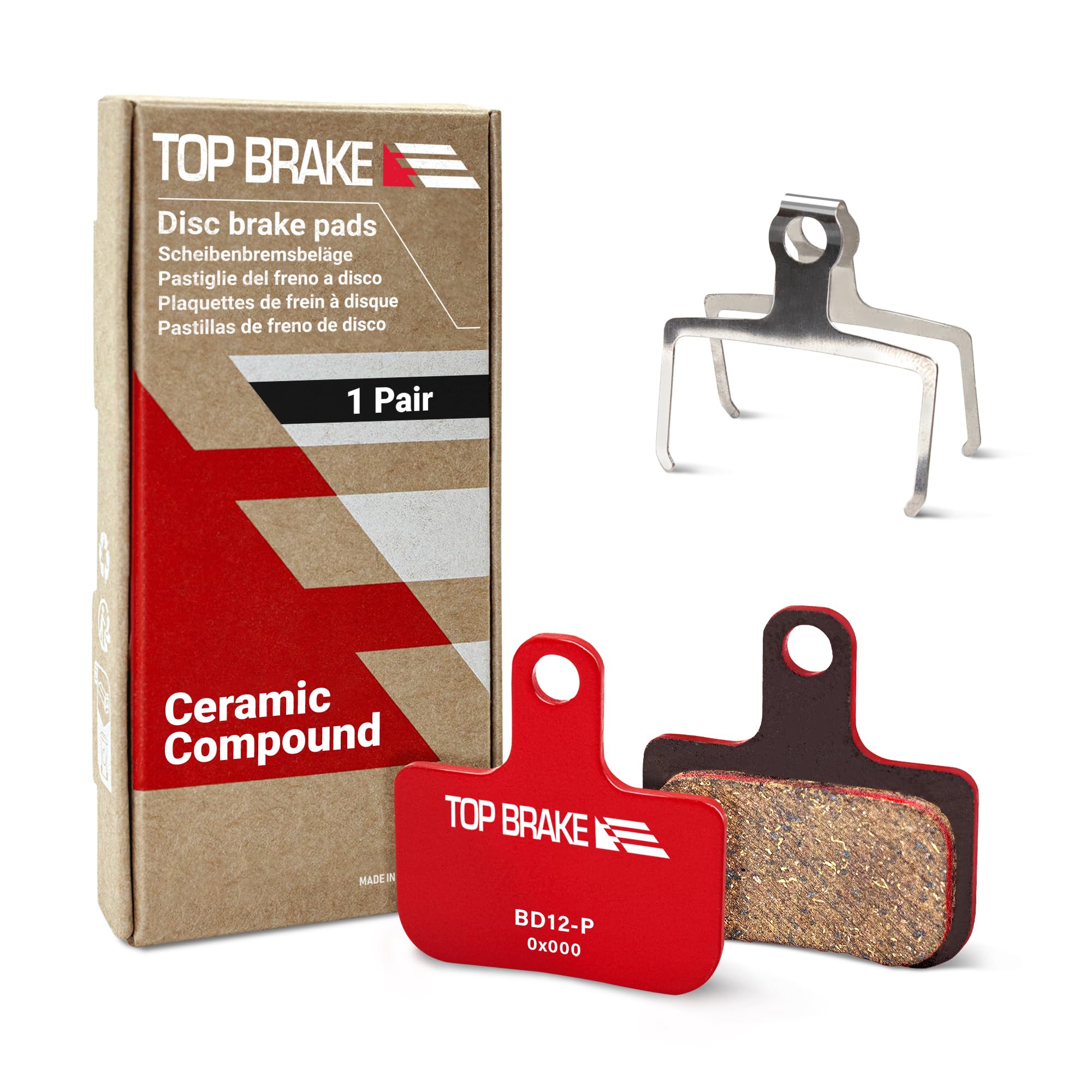 Disc Road Bike Brake Pads for SRAM Level Ultimate/T/TL/TLM B1;Force eTap AXS/Red eTap AXS (Gen. 2) | MTB/eMTB/Gravel/Cross-Country