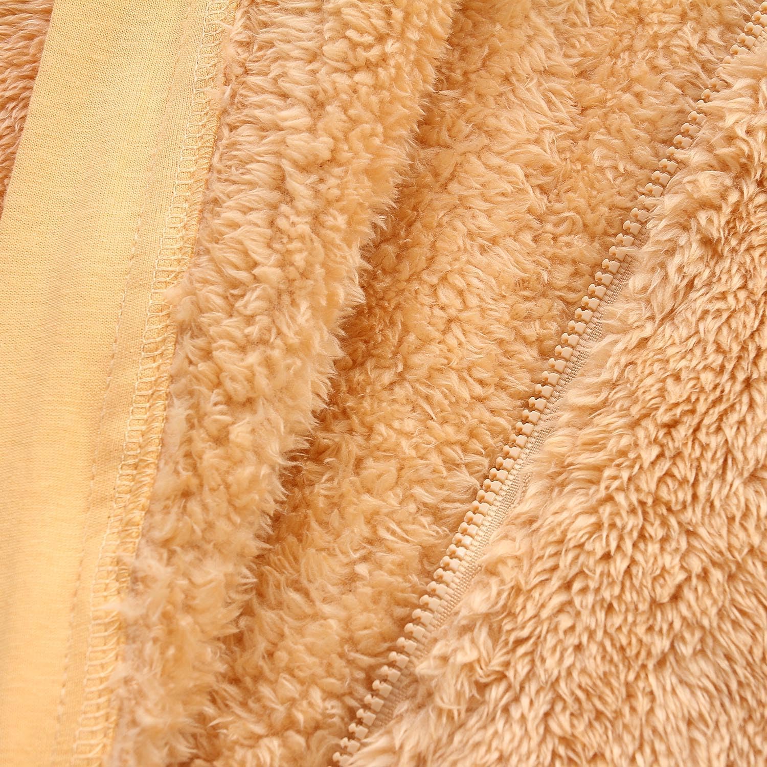 Newborn Baby Snowsuit Fleece Lined Onesie Outfits Warm Hooded Romper for Infant - Image 7