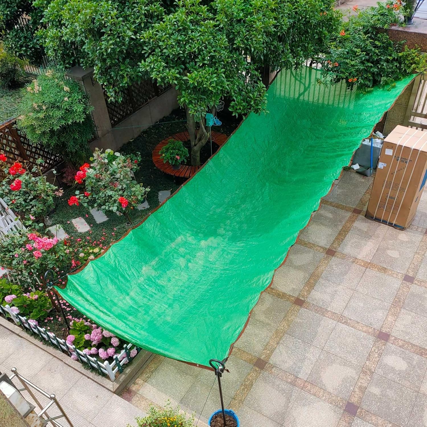 VUSNPL Garden Shade Cloth 2x5m,4x8m,5x10m,6x17m,2x13m,9x9m
