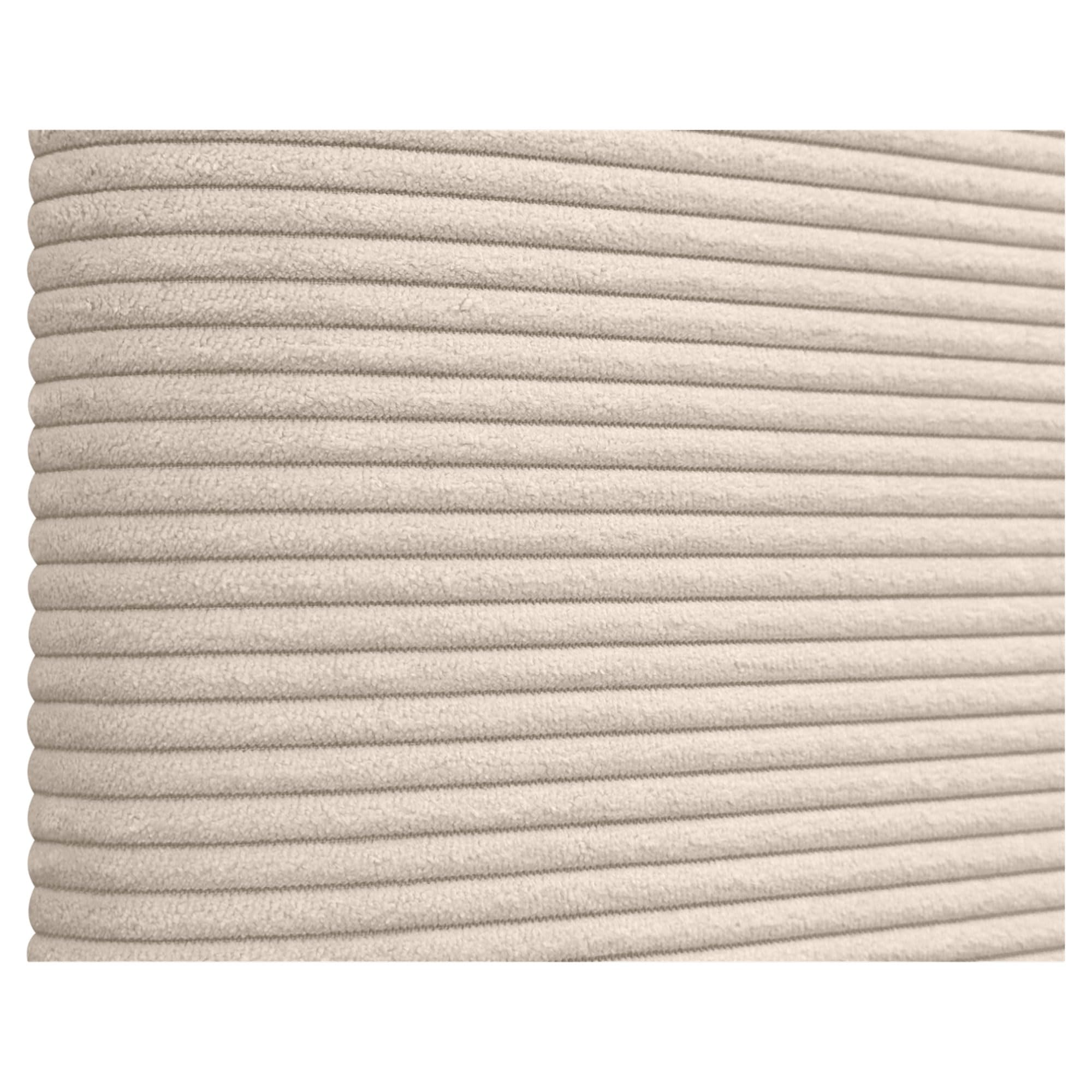 DHOME Cabecero de Pana Liso Alta Gama Moderno Cabezal Tapizado Cama Lujo Dormitorio Acolchado (Beige, 145 cm)