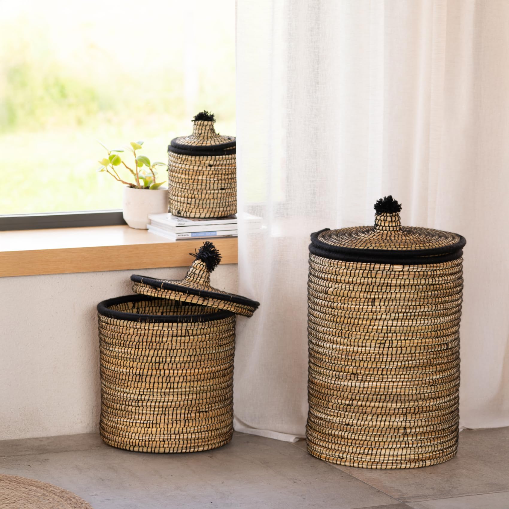Voilage Effet Lin à Galon Fronceur - Polyester - Transparent Tamisant - Prêt à Poser pour Fenêtre Salon, Chambre, Cuisine - 290 x 180 cm - Blanc