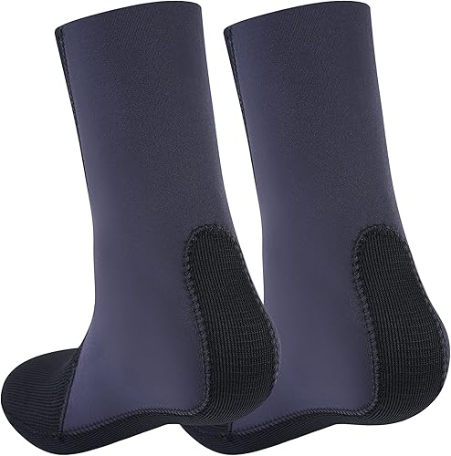 Miniatura 3 de ZCCO Calcetines de neopreno para hombre y mujer, 0.118 in, botines de neopreno para zapatos de piel de arena, surf, buceo, esnórquel, playa,