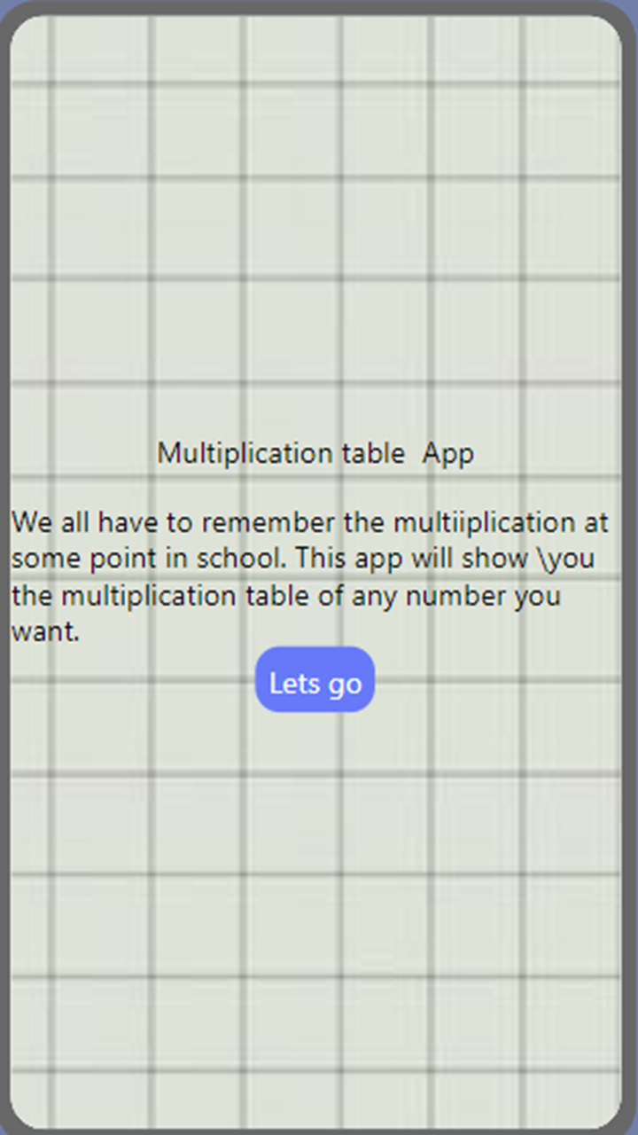 Multiplication Table by Cheryl - App on the Amazon Appstore