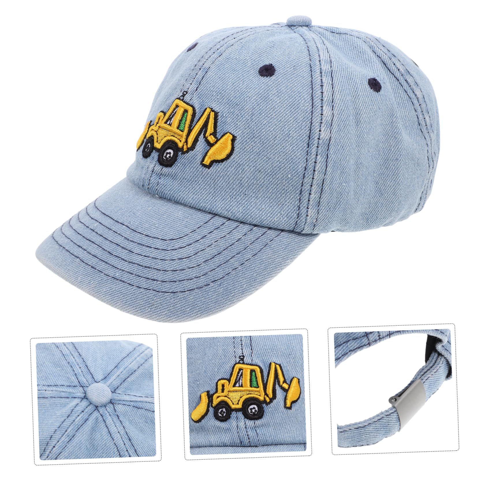 GALPADA Berretto con Visiera per Bambini Cappelli per Bambini Cappello per Il Tempo Libero All'aperto Cappello per Il Tempo Libero dei Cartoni Animati Cappello da Sole Cotone