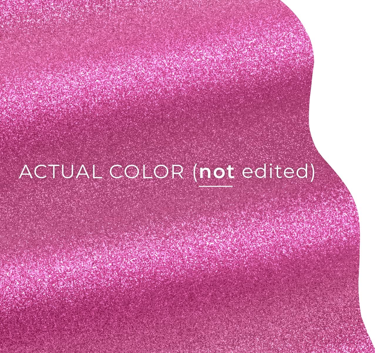 VViViD Glitter Pink DECO65 Permanent Adhesive Craft Vinyl Roll (15ft x 1ft)