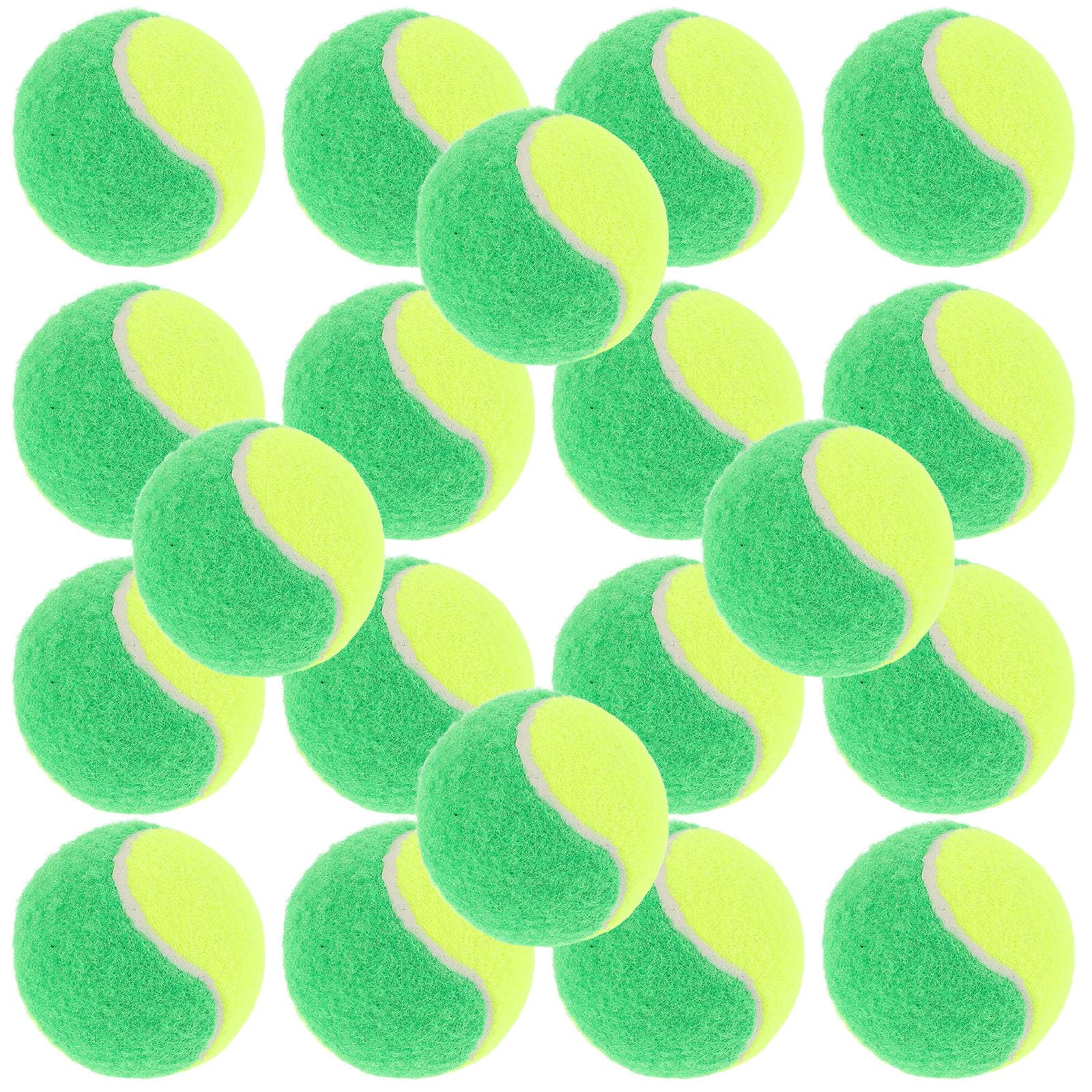 MAGICLULU 20 Pièces Balle pour Chien D'entraînement Débutant, Mini Format