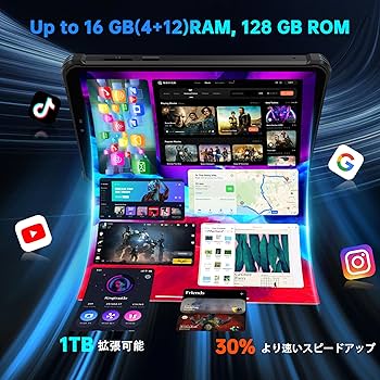 Amazon.co.jp: OUKITEL RT3 Plus 防水タブレット Android15 タブレット