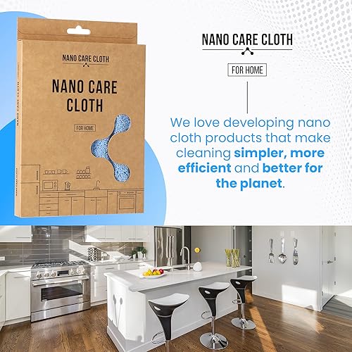 Miniatura 4 de Nano Care - Paño de limpieza de microfibra reutilizable para la casa - trapos de limpieza de microfibra para el hogar - Limpieza de paños de