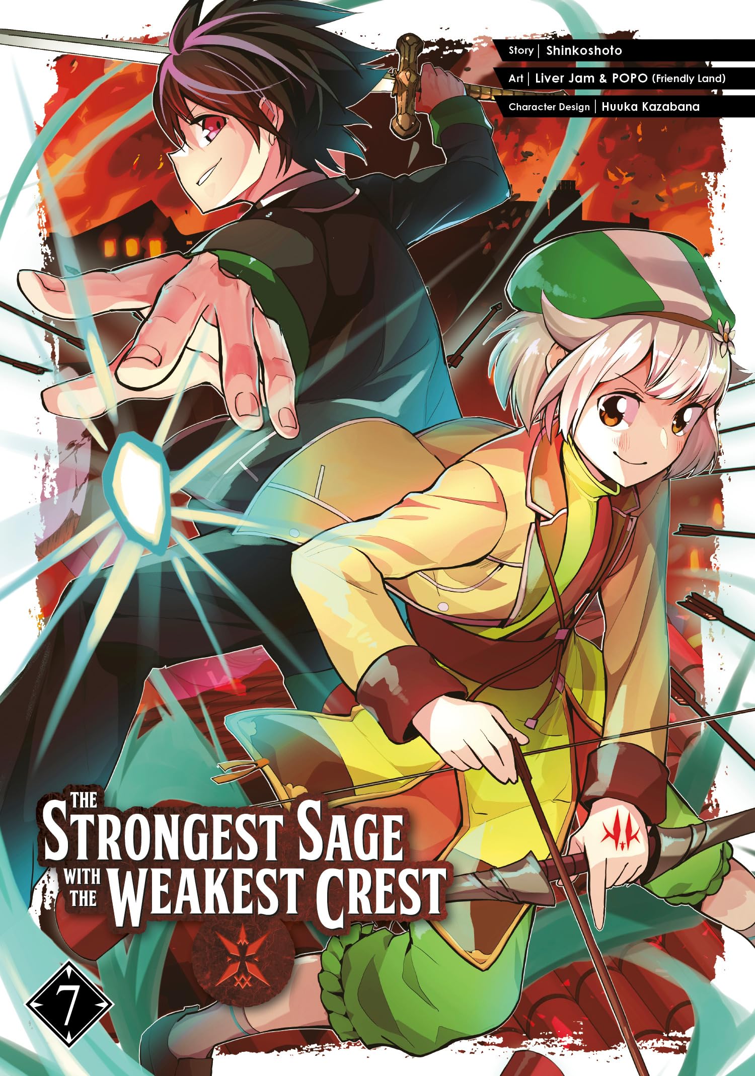 The Strongest Sage with the Weakest Crest 7 by Shinkoshoto (Paperback Book)