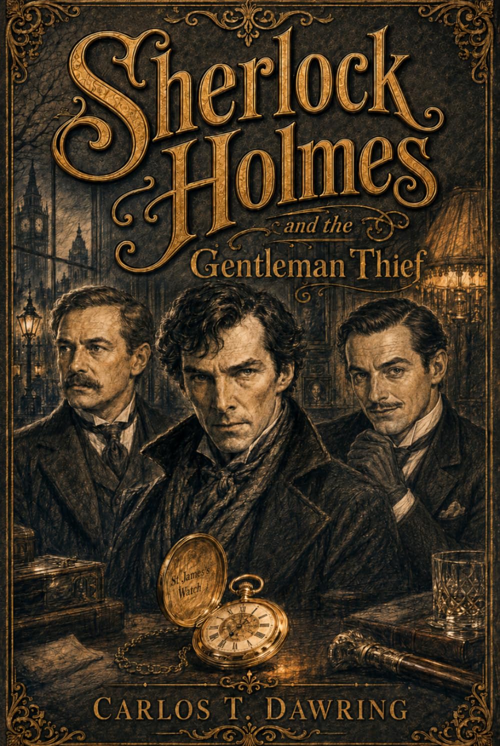 Sherlock Holmes and the Gentleman Thief: A Victorian Mystery of Honour, Blackmail and a Stolen Heirloom (The Carlos T Dawring Victorian Murder Mysteries)