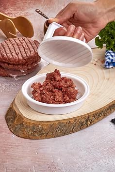 Hamburger ve K fte Kal b   ekillendirici Pratik K fte Yapma Aparat  Tekli