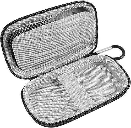 Vista 64 de Funda para SanDisk 1TB 2TB 500GB 4TB/para SanDisk PRO Extreme Portable SSD, soporte externo de almacenamiento de disco duro de estado sólido