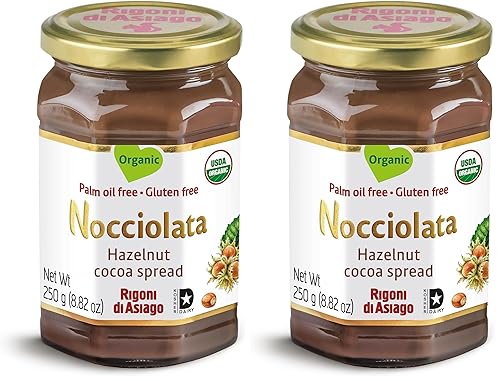 Miniatura 10 de Nocciolata, crema de avellana para untar sin lácteos, orgánica, 8.82 onzas