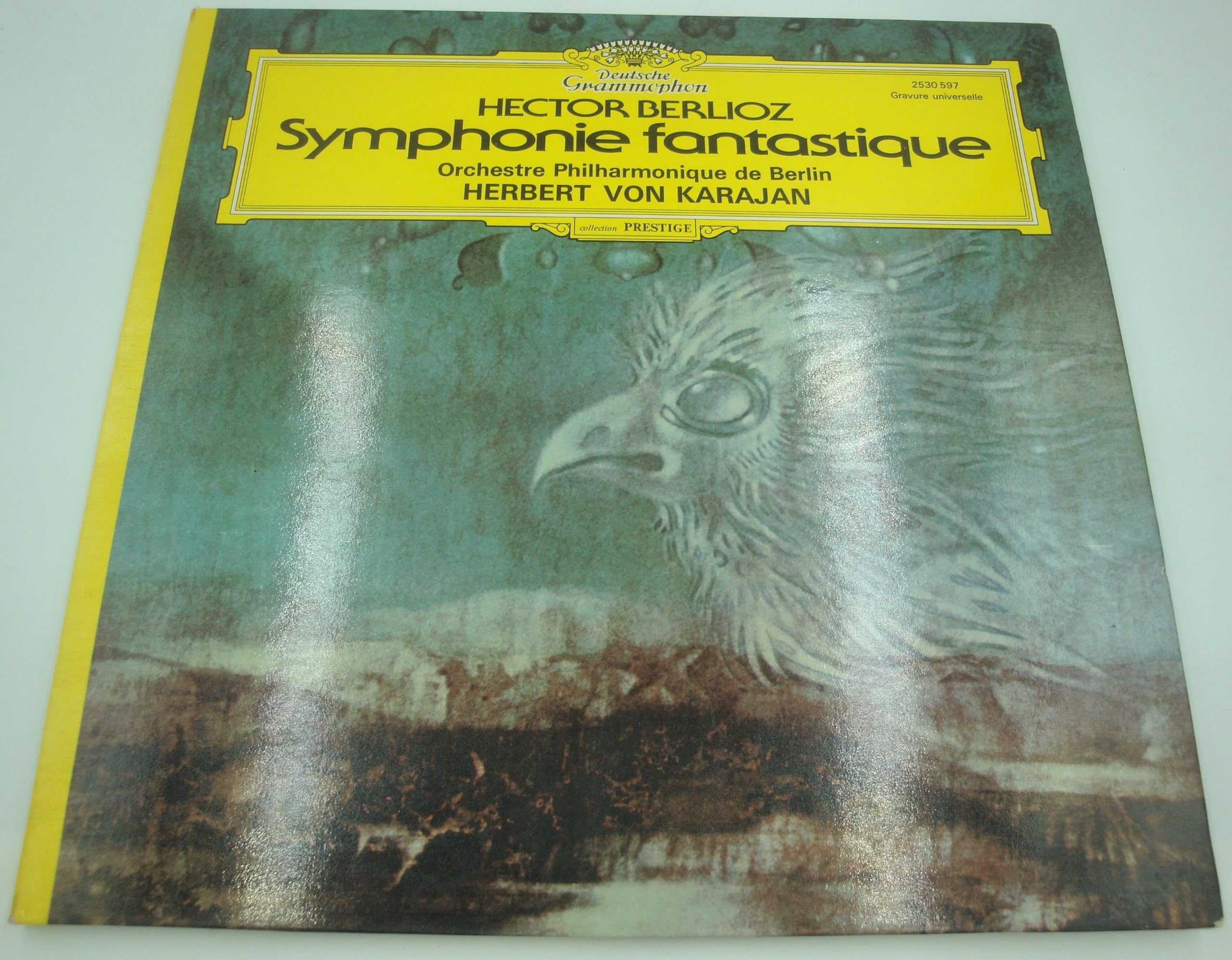Disque Vinyle LP 33 Tours - Deutsche Grammophon 2530 597 - Hector Berlioz - Symphonie Fantastique - Herbert Von Karajan - Orchestre Philharmonique de Berlin