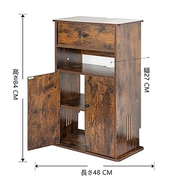カンディハウスの電話台 引き出し付き カンディハウスの電話台 引き出し付き