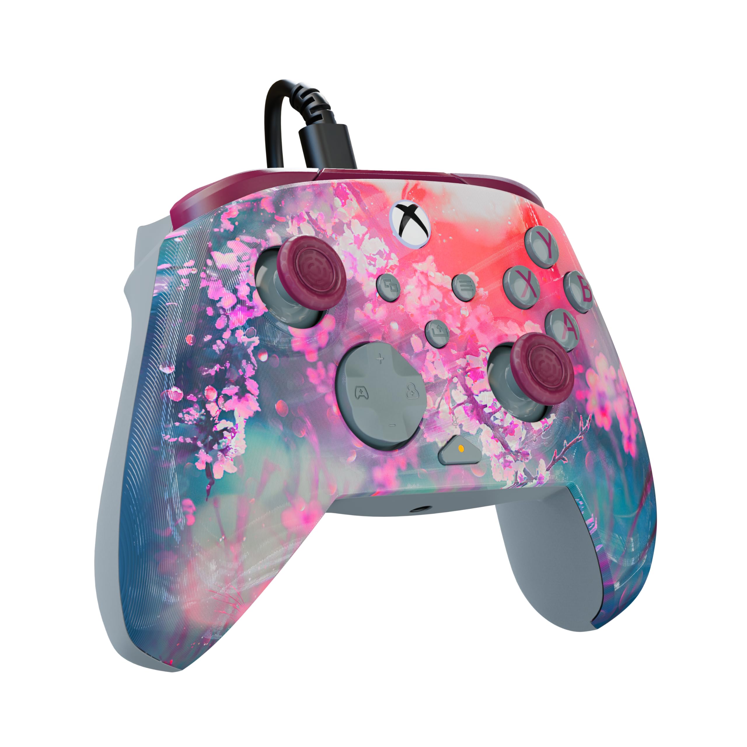 Turtle Beach Rematch Advanced Kyoto Bloom Manette de jeu filaire - Licence Xbox Series XS, Xbox One et PC avec Lenticulaire, multi-design, Boutons Programmables, Gâchettes et commandes audio