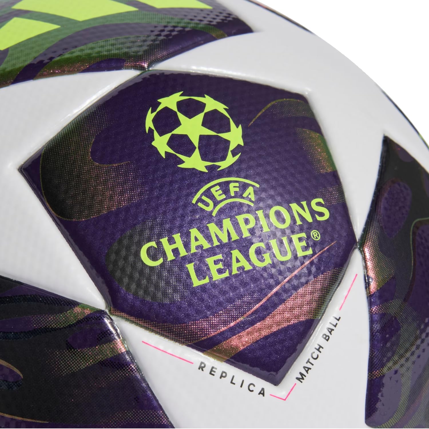adidas UEFA Champions League FIFA Final League Replica Ballon de Football JX9095, Unisexe, Violet, Taille 4