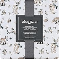 Vista 177 de Eddie Bauer - Full Sheets, Cotton Flannel Bedding Set, Brushed For Extra Softness, Cozy Home Decor (Dog Friends, Full)