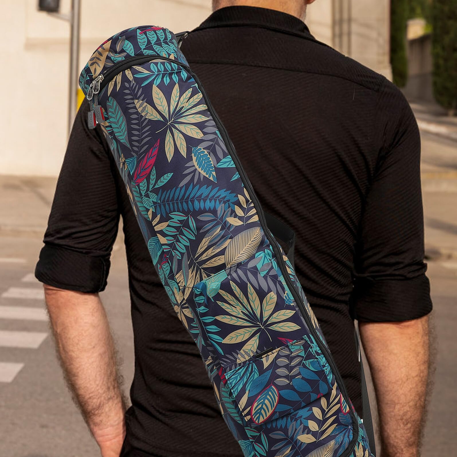Gatuida Bolsa de Almacenamiento para Esterilla de Yoga Cremallera