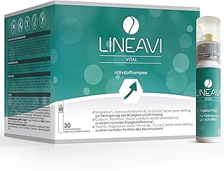 LINEAVI Vital, mit Vitaminen, Mineralstoffen und Omega-3-Fettsäuren, unterstützt das Nerven- und Immunsystem und den Energ...