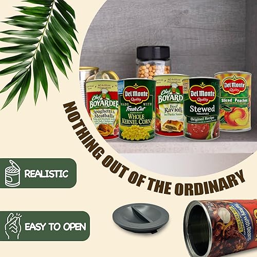 Miniatura 2 de La lata de sopa falsa se desvía segura  Mantén tus objetos de valor seguros  como joyas, efectivo, dinero, monedas, llaves de coche  Almacenamiento