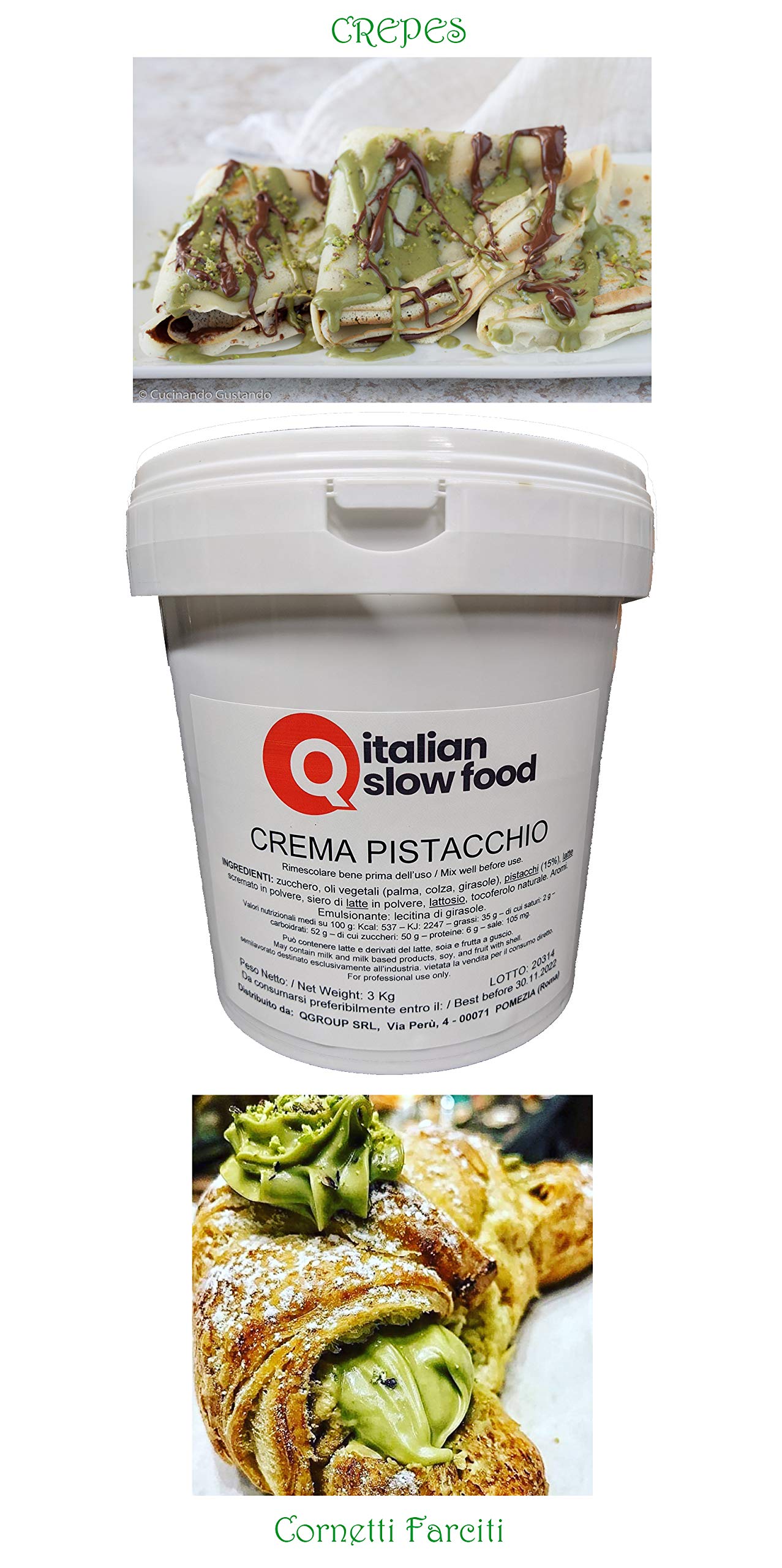 Crema di Pistacchio - 3 Kg