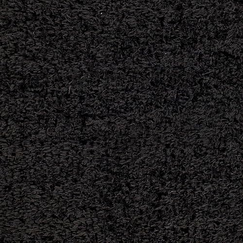 Miniatura 8 de Mark&amp;Day - Alfombras Abraham de 2 x 4 pies, alfombra de área moderna, color negro, alfombra negra para sala de estar, dormitorio o cocina (2.3 pies