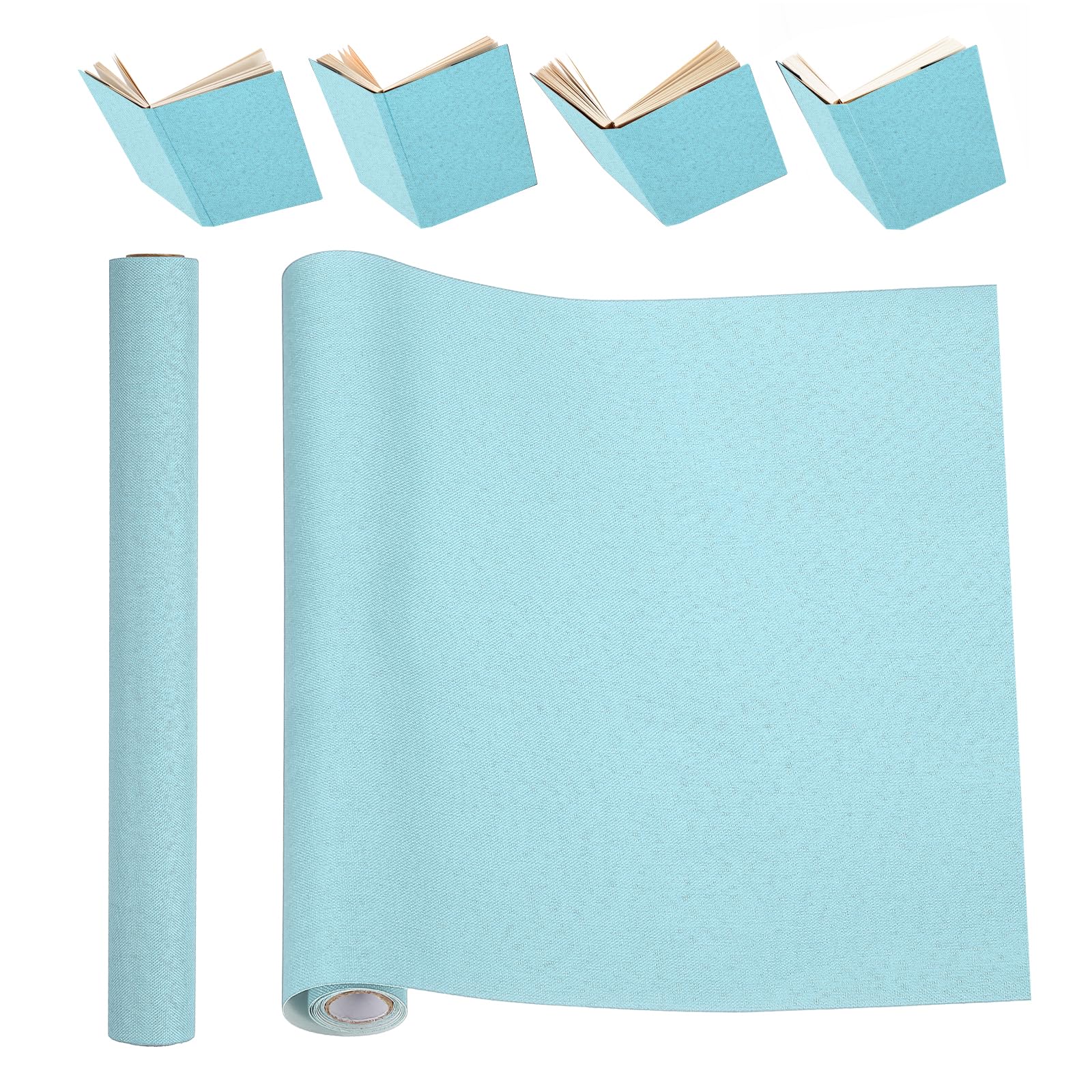 PATIKIL Book Binding Cloth, 51 x 11 Inches Book Cloth for Binding Repairing Fabric Surface Paper Backed Bookbinding Supplies