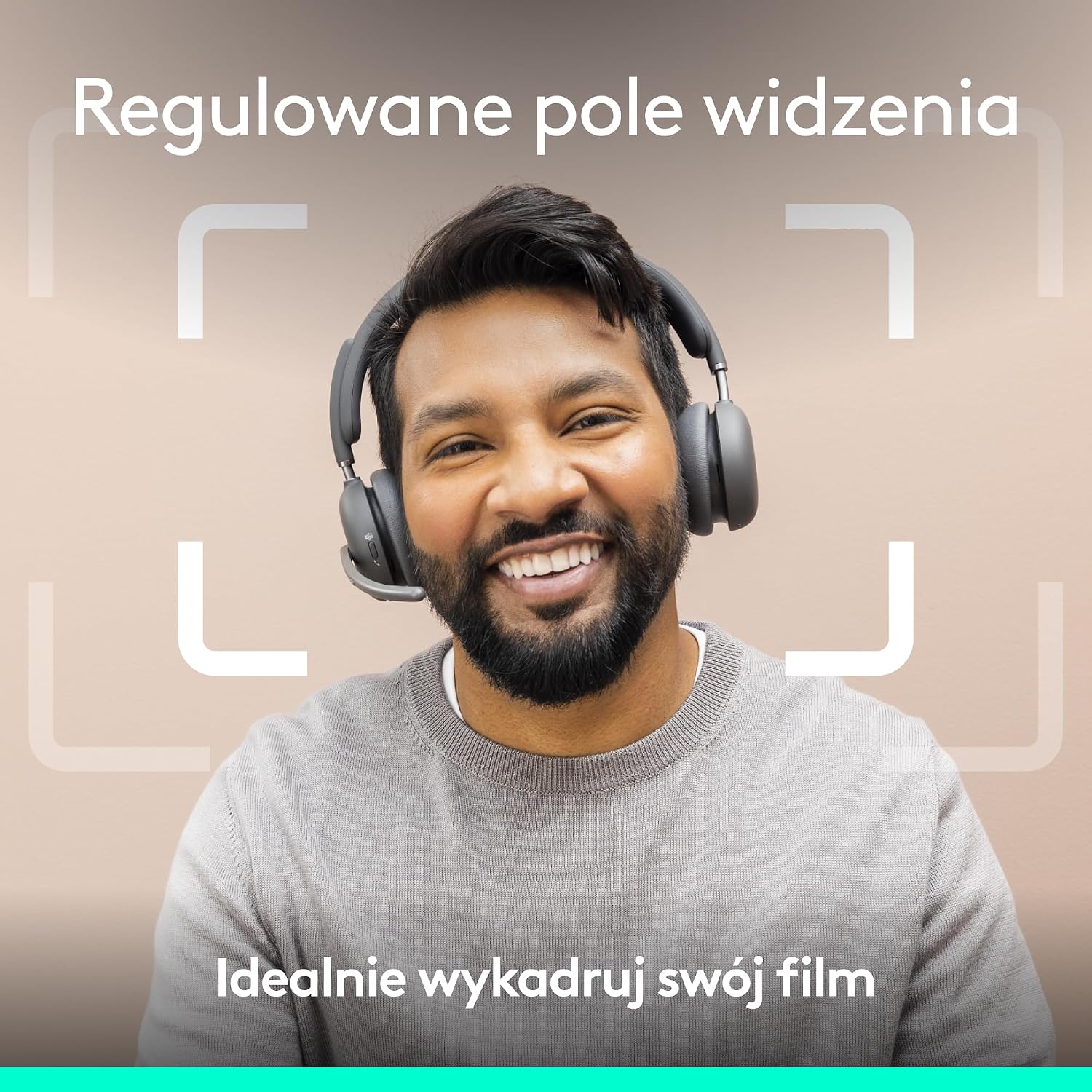 Logitech Brio 4K logowanie biometryczne za pomocą Windows Hello automatyczna korekcja natężenia światła redukcja szumów zgodność z Microsoft Teams Zoom Google Meet komputerem PC Mac