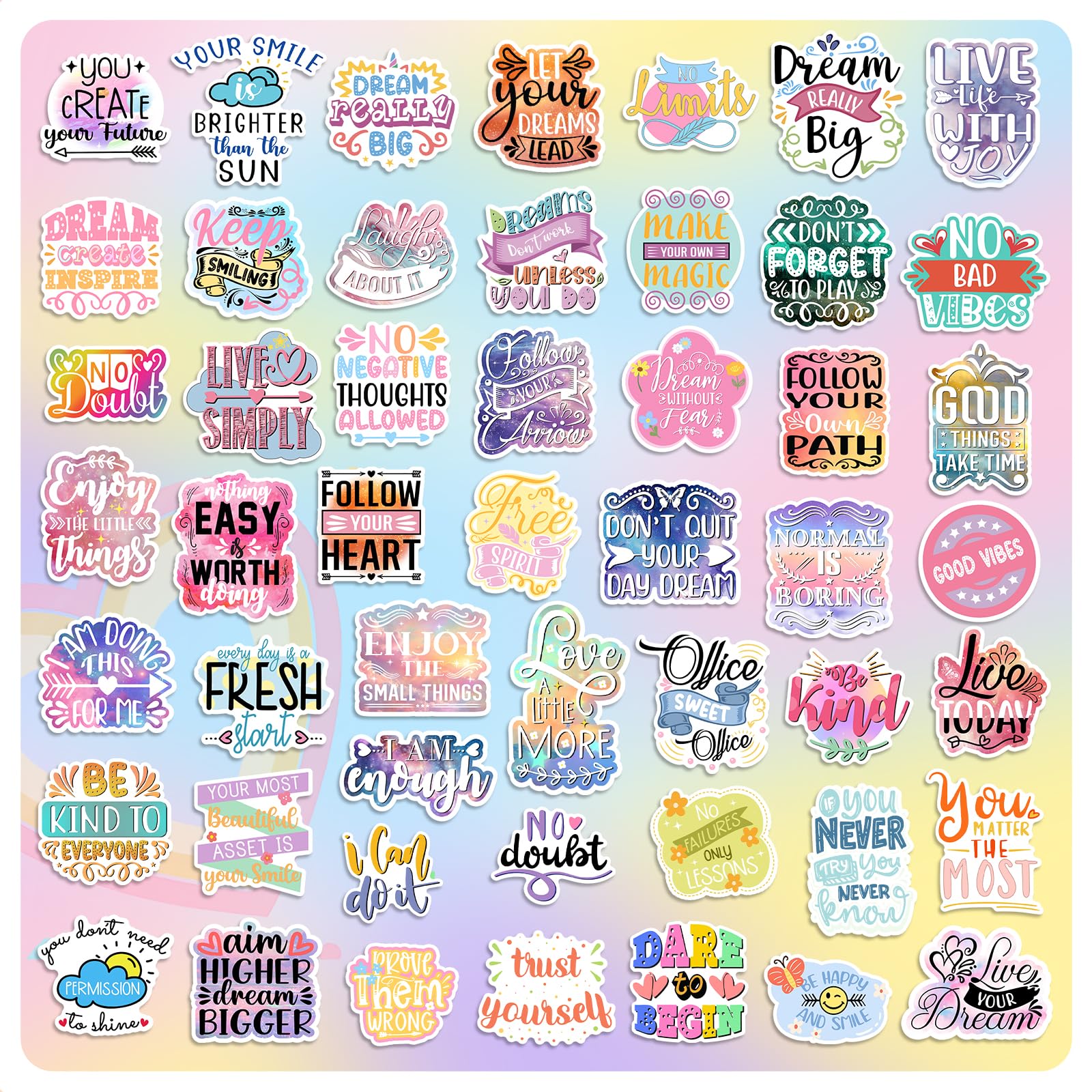 Inspirujące naklejki dla dorosłych, nastolatków, nauczycieli, motywacyjne naklejki na butelki z wodą, laptopy, kalkomanie, dziennik do scrapbookingu, 300 szt