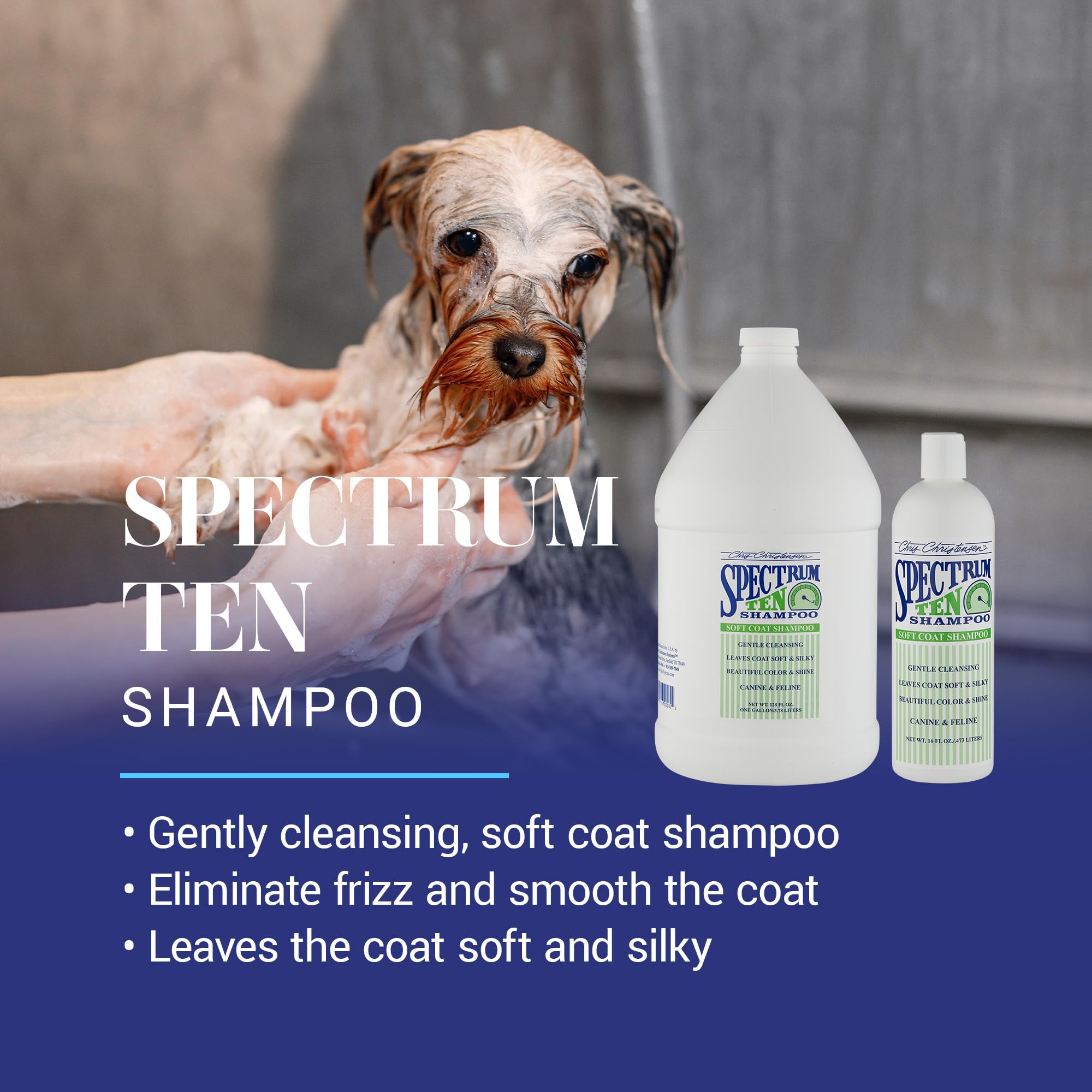 Chris Christensen Spectrum Ten Shampoo-16 ounce by Chris Christensen