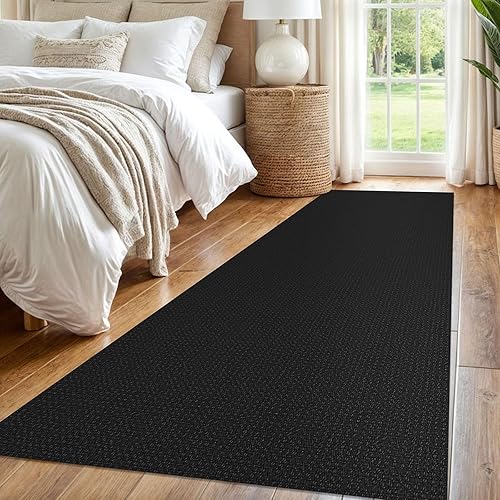 Miniatura 354 de IOHOUZE Alfombra lavable de 4 x 6 pies con parte trasera de goma antideslizante tejida para interiores y exteriores, alfombra para entrada