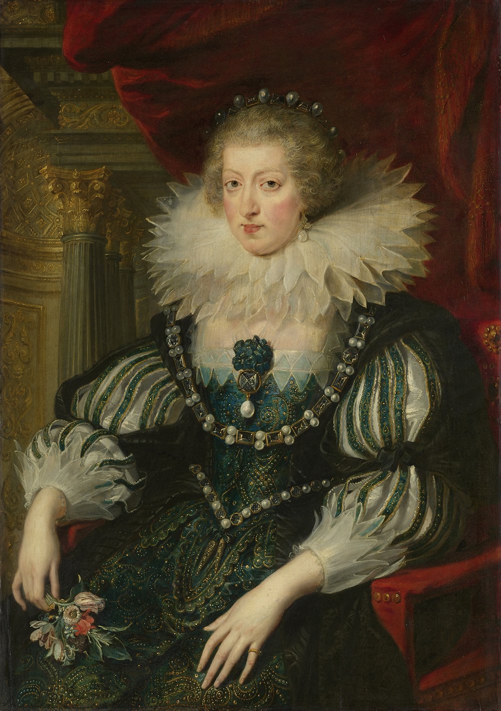 Affiche Rubens Anna Van Oostenrijk extra large impression mate pour salon