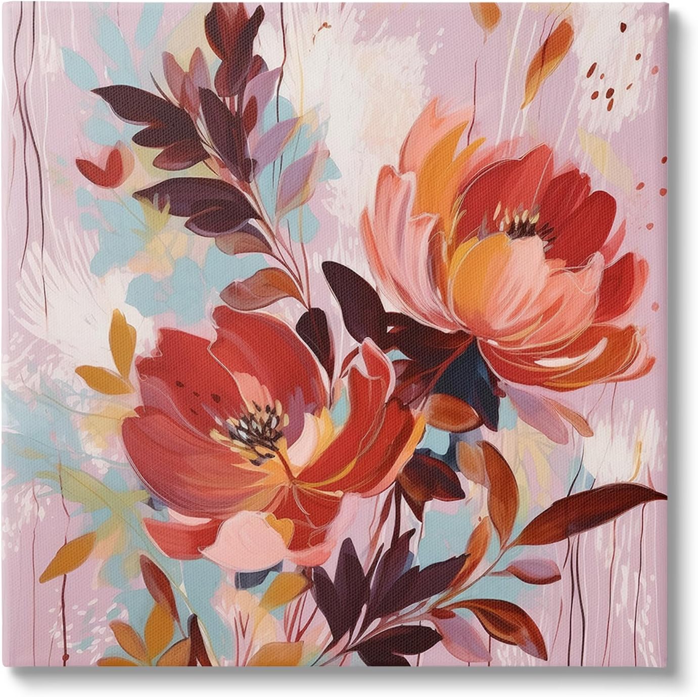 Stupell Industries Blooming Petals Pattern Canvas Wall Art by Lazar Studio