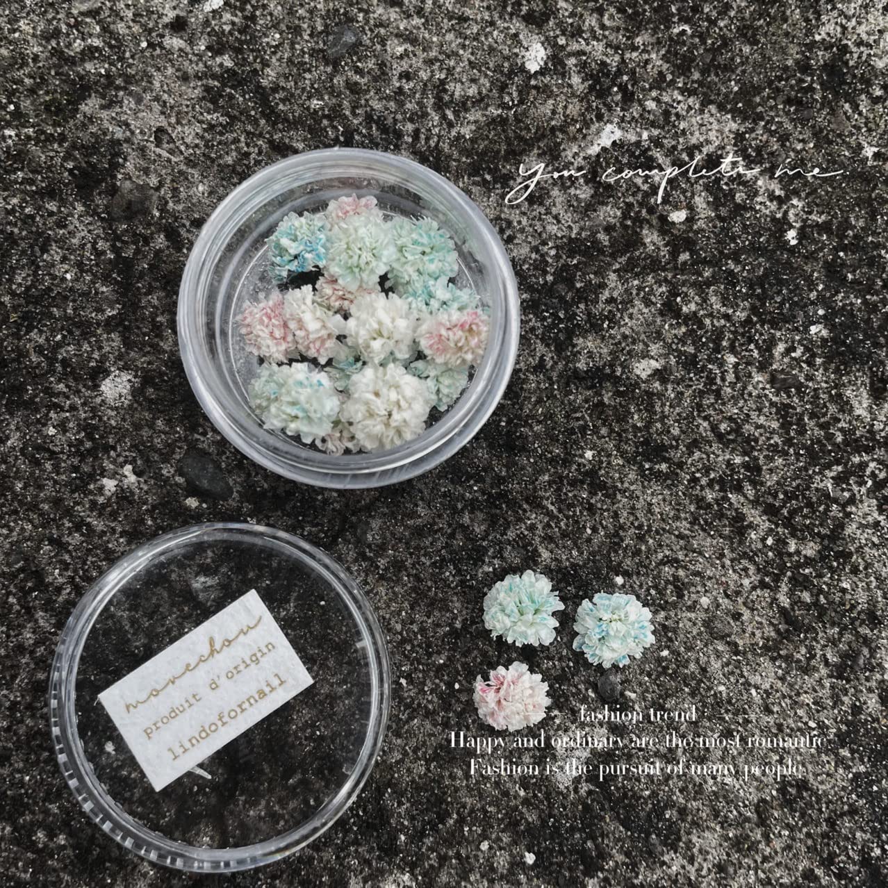 Amazon.co.jp: ドライフラワー ネイルパーツ 押し花 天然花 花