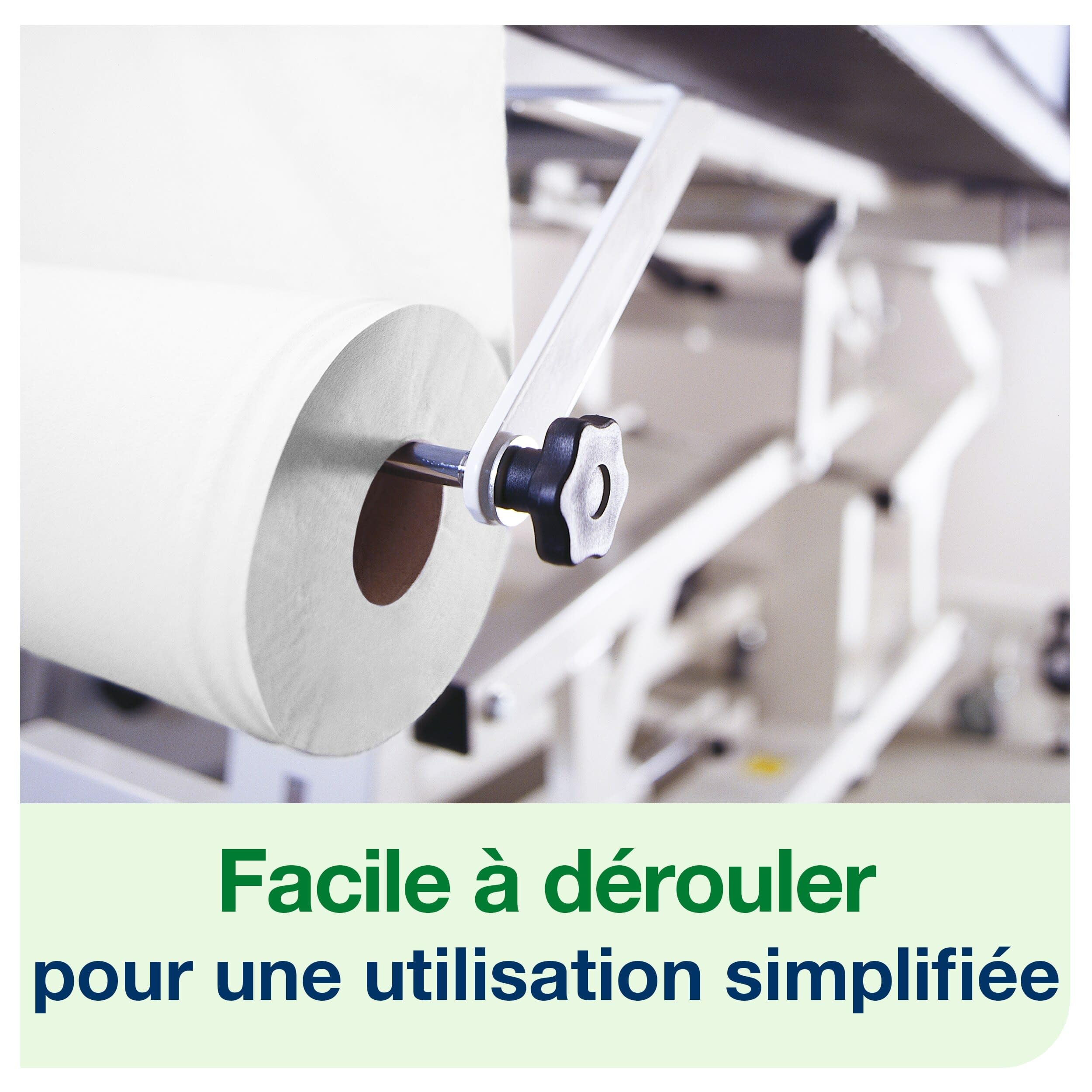 Tork Rouleau Draps d’examen pré-découpé blanc C1, Advanced, 2 plis, 9 x 54,45 m, 150250