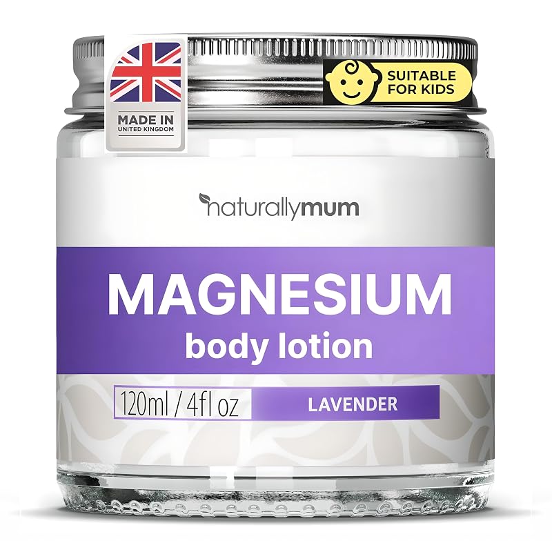 NaturallyMum Loção Corporal com Cloreto de Magnésio e Lavanda