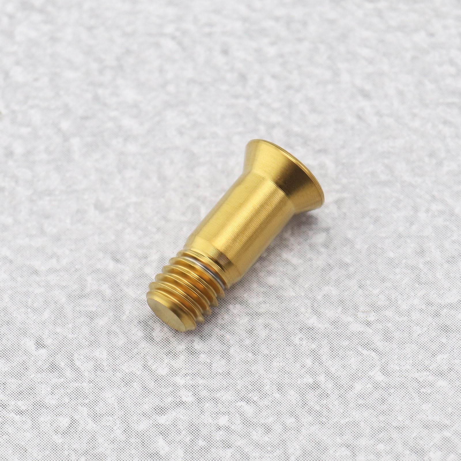 Tornillos de fijación de aleación de titanio para desviador trasero de bicicleta, color dorado